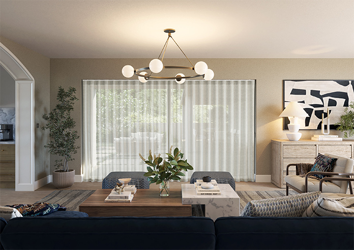 Taranto Voile, Black Frost - Made to Measure Curtains - Image 16